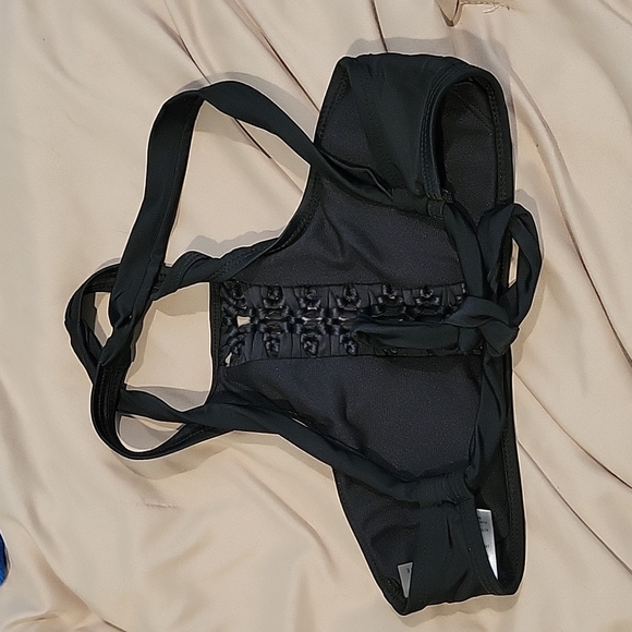 Brand New No Tags - Swimsuit Top - High Neck Tie Back - Picture 3 of 6